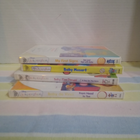 4 Baby Einstein DVD's - Picture 2 of 2